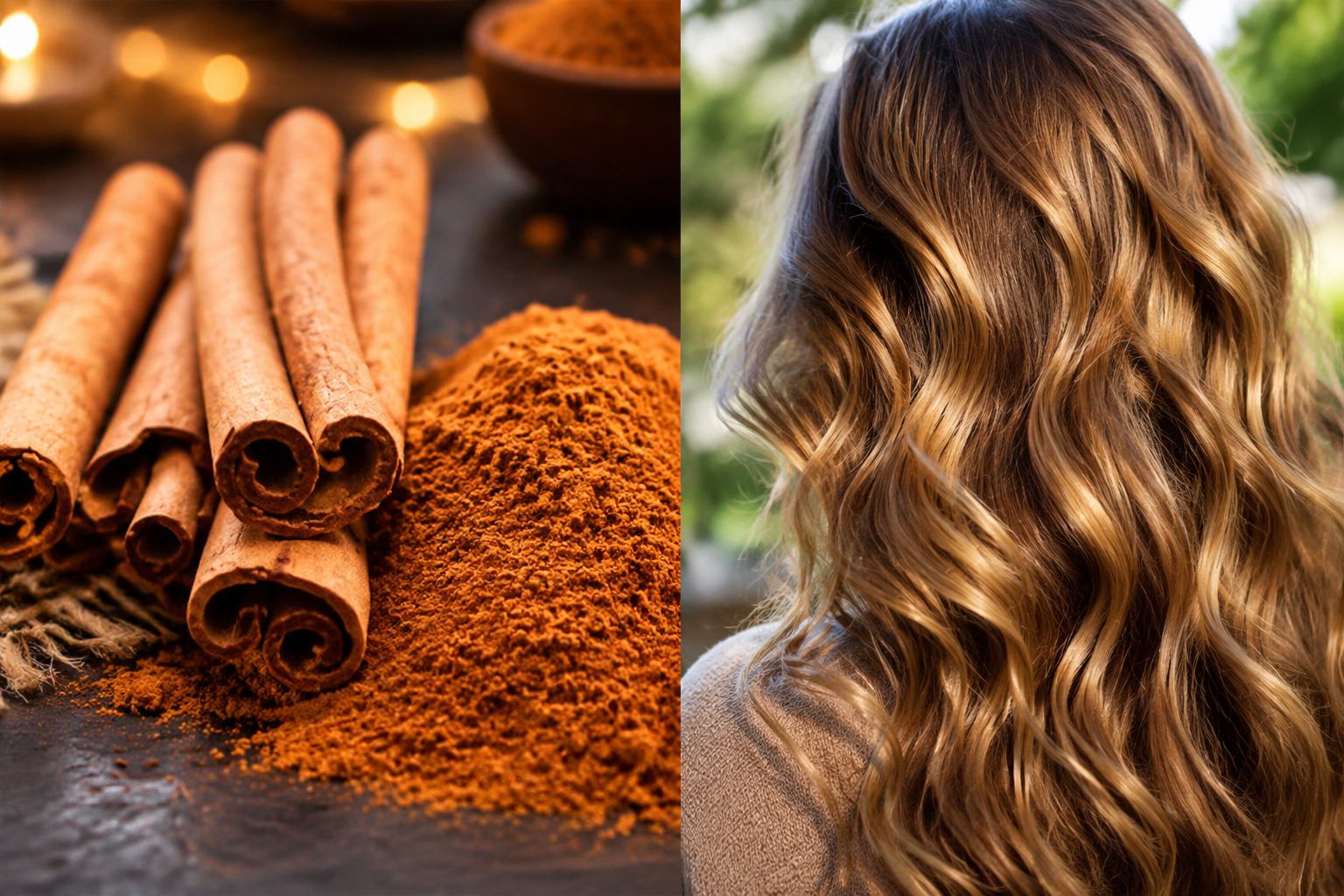 Champú casero de canela para estimular el crecimiento del cabello