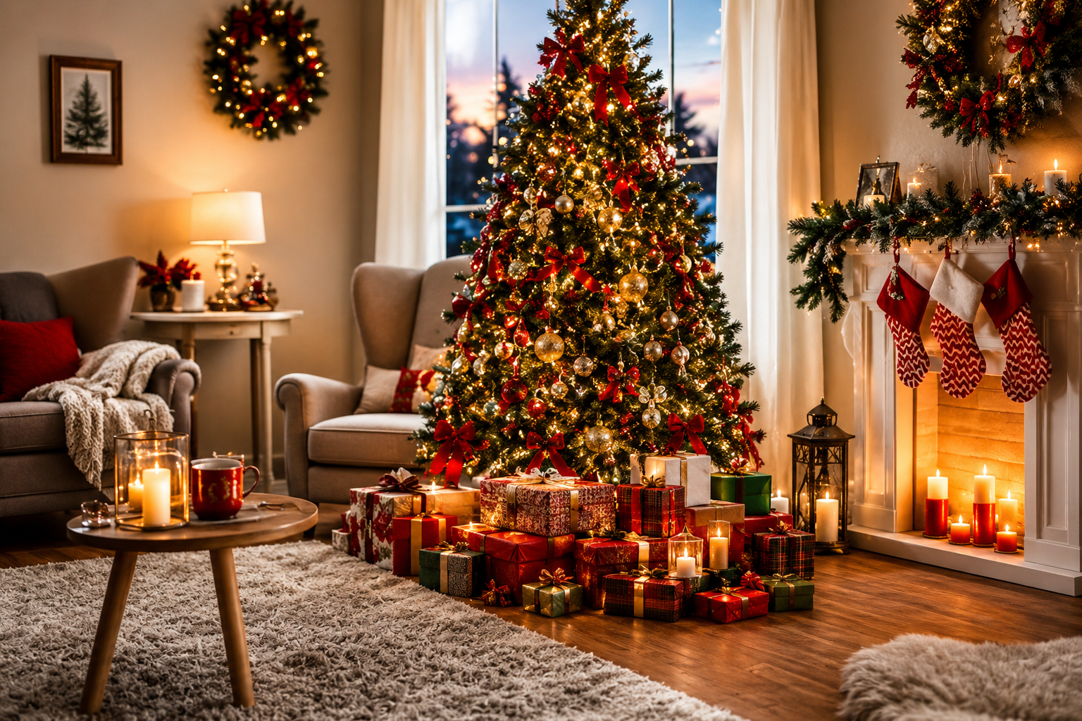 Coloca el Árbol de Navidad para Atraer Suerte y Prosperidad según el Feng Shui