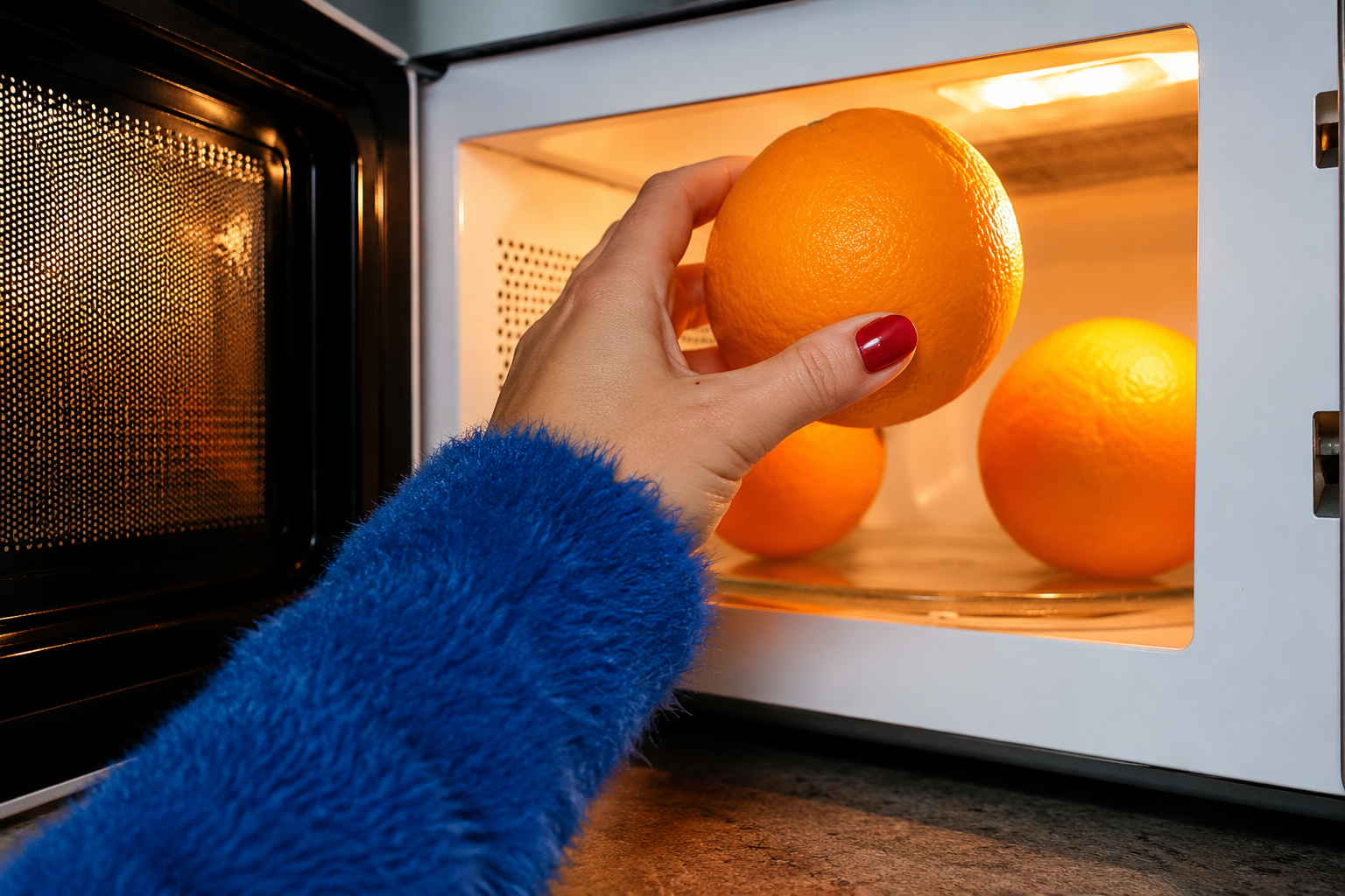 Coloca tus naranjas unos segundos antes de pelarlas: el truco infalible para evitar este problema común