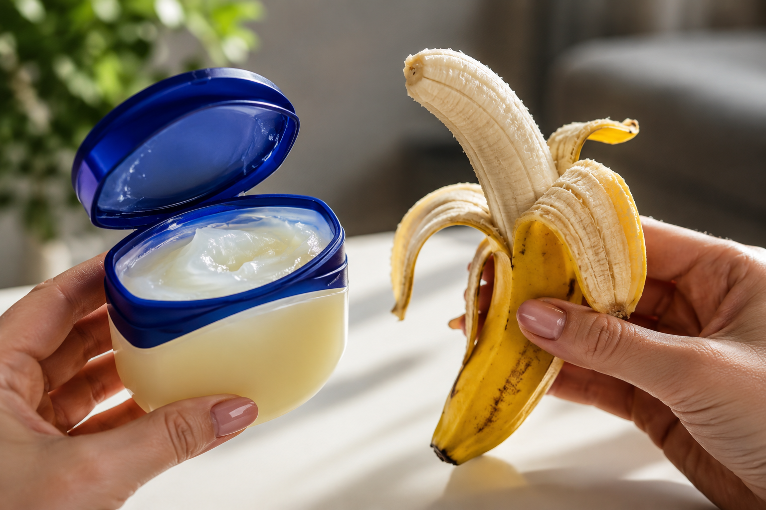 Combina vaselina con plátano y descubre un secreto que desearías haber sabido antes