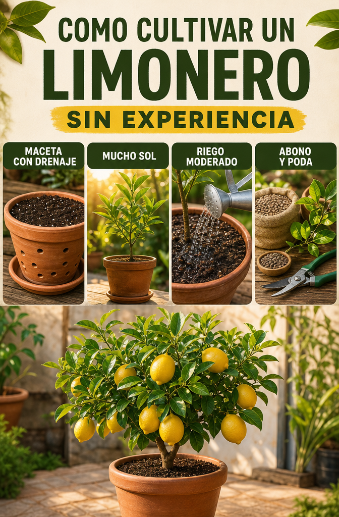 Cómo cultivar un limonero sin tener experiencia previa en jardinería