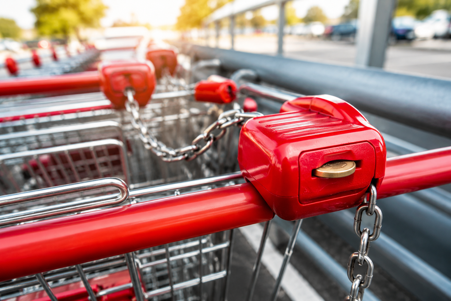 Cómo liberar el carrito del supermercado sin necesidad de moneda ni ficha