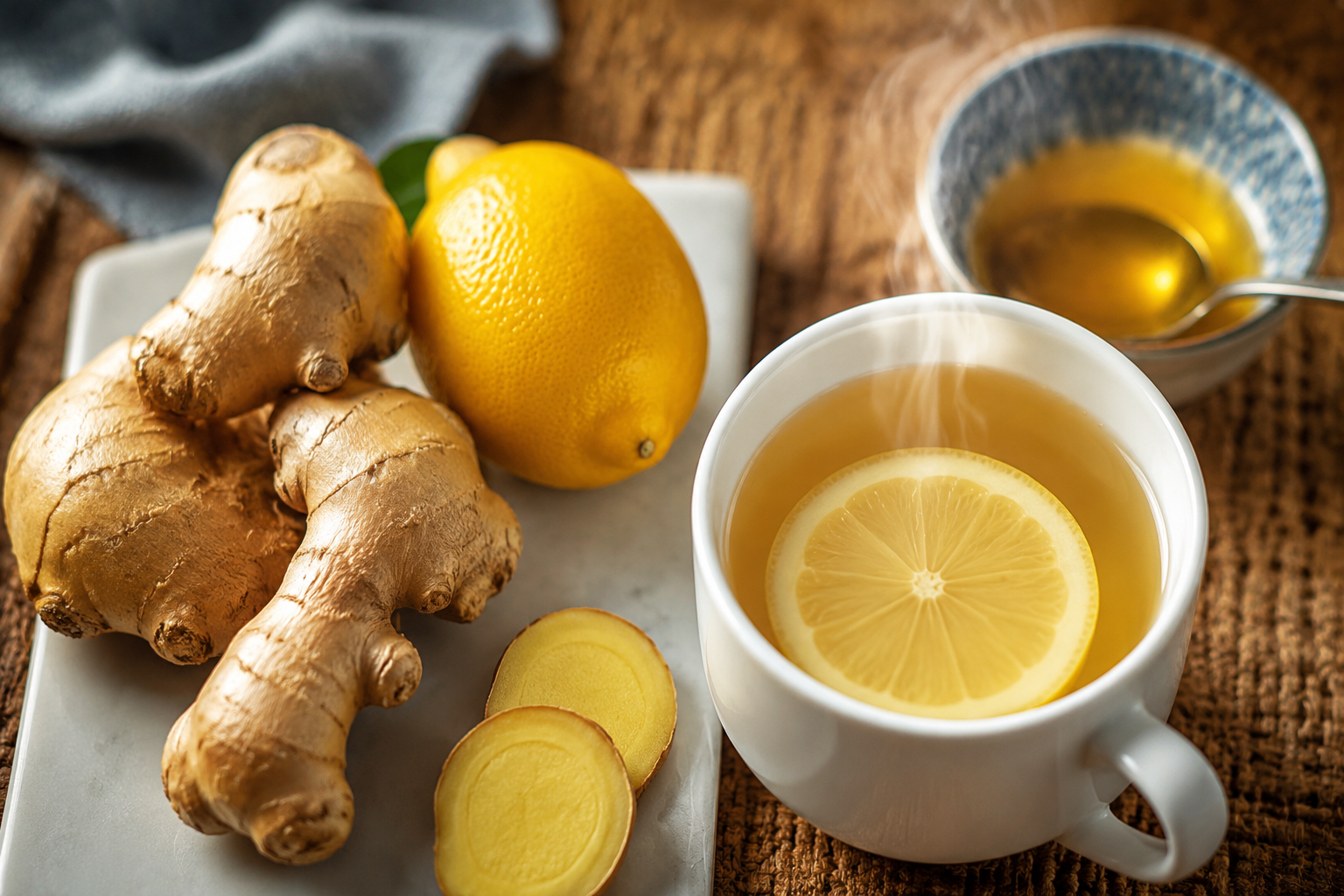 Cómo preparar té de jengibre para cuidar el hígado y apoyar la quema de grasa