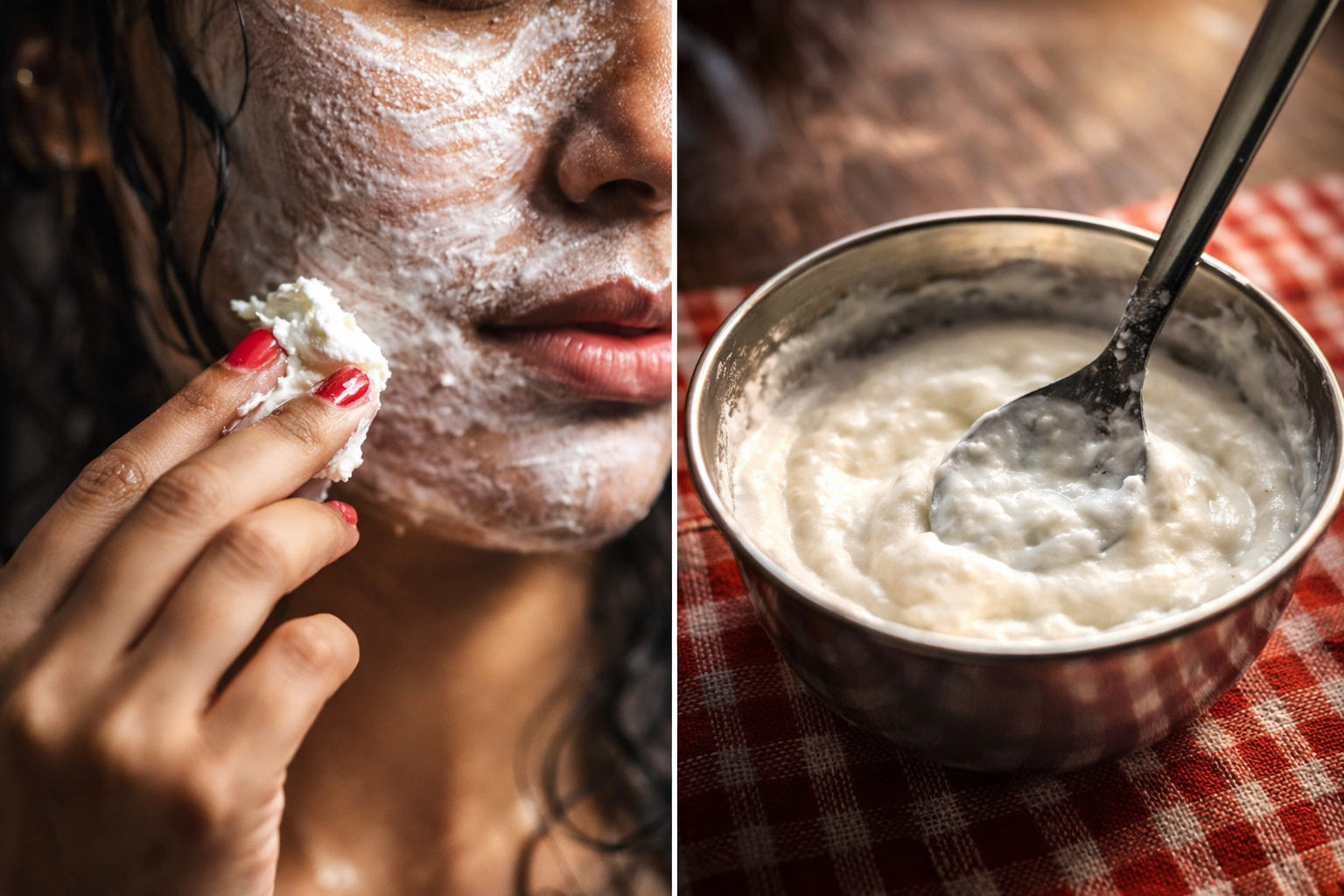 Crema casera 100% natural de bicarbonato de sodio contra arrugas y manchas