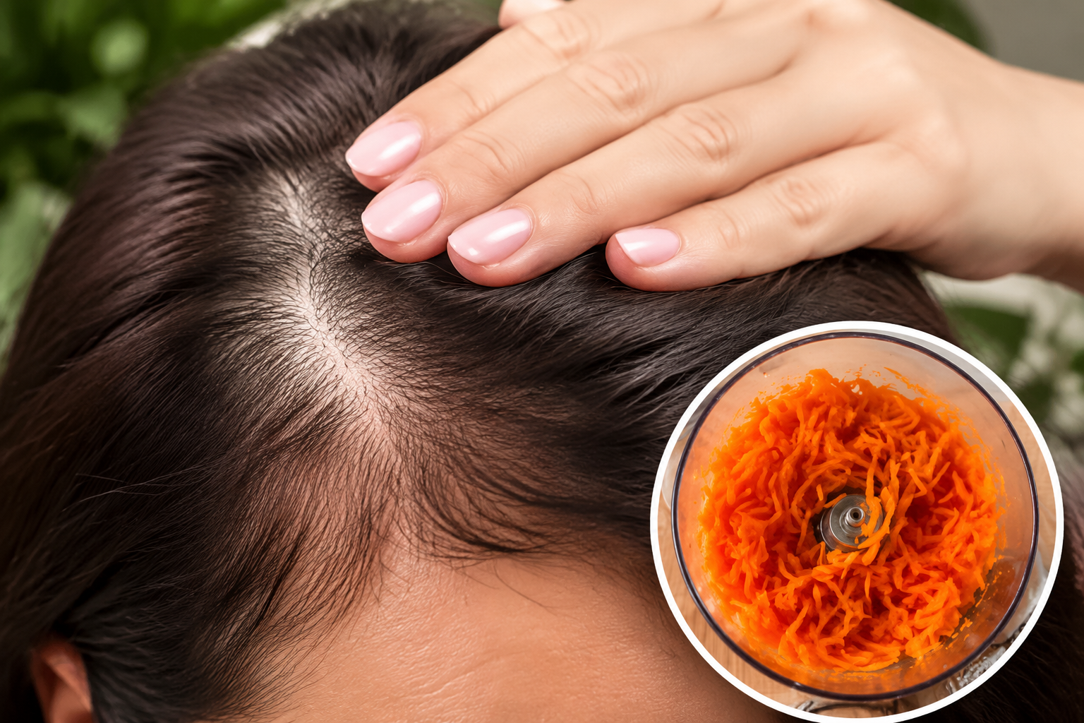 El remedio casero de la abuela para tratar la caída del cabello naturalmente