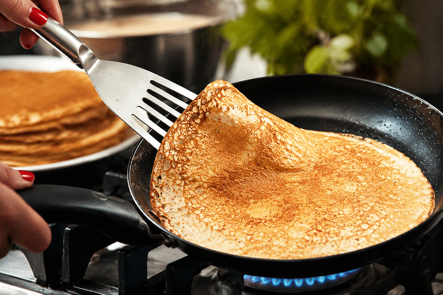 El truco infalible para preparar crepas perfectas
