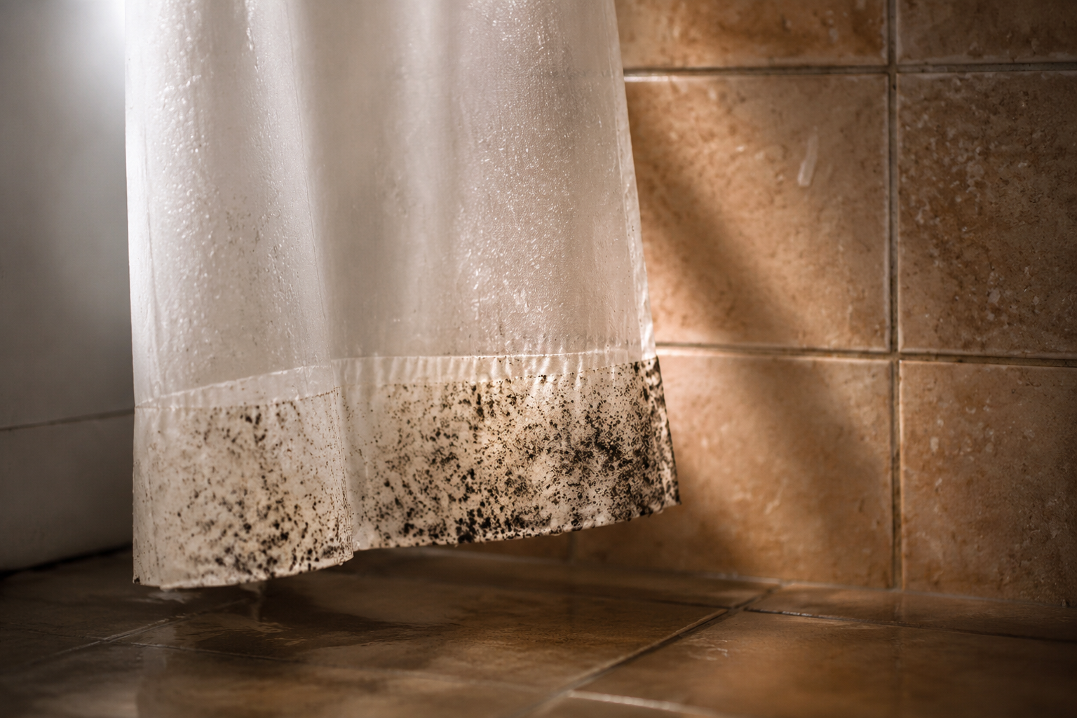 Elimina el moho negro de tus cortinas de baño en solo 5 minutos