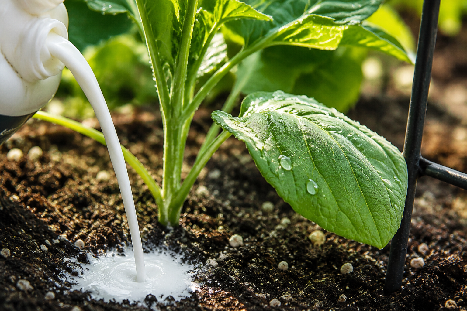 La leche no es solo para beber: 7 usos prácticos para tu jardín