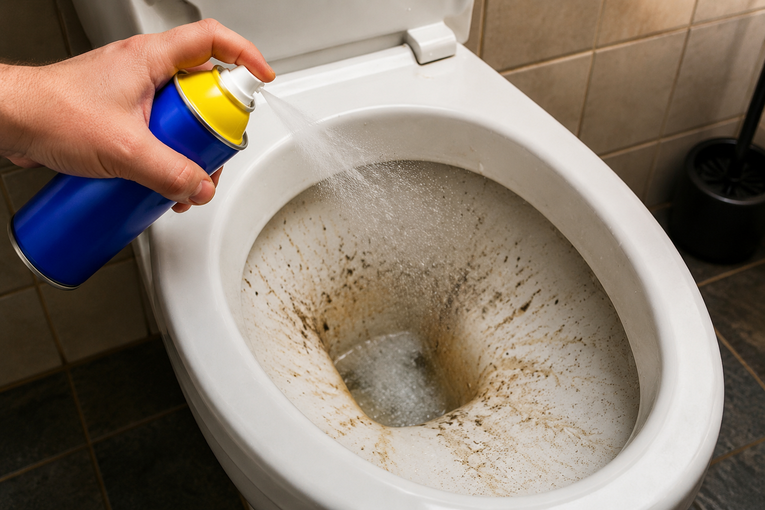 Limpiar el WC con WD-40: la forma eficaz de eliminar la suciedad