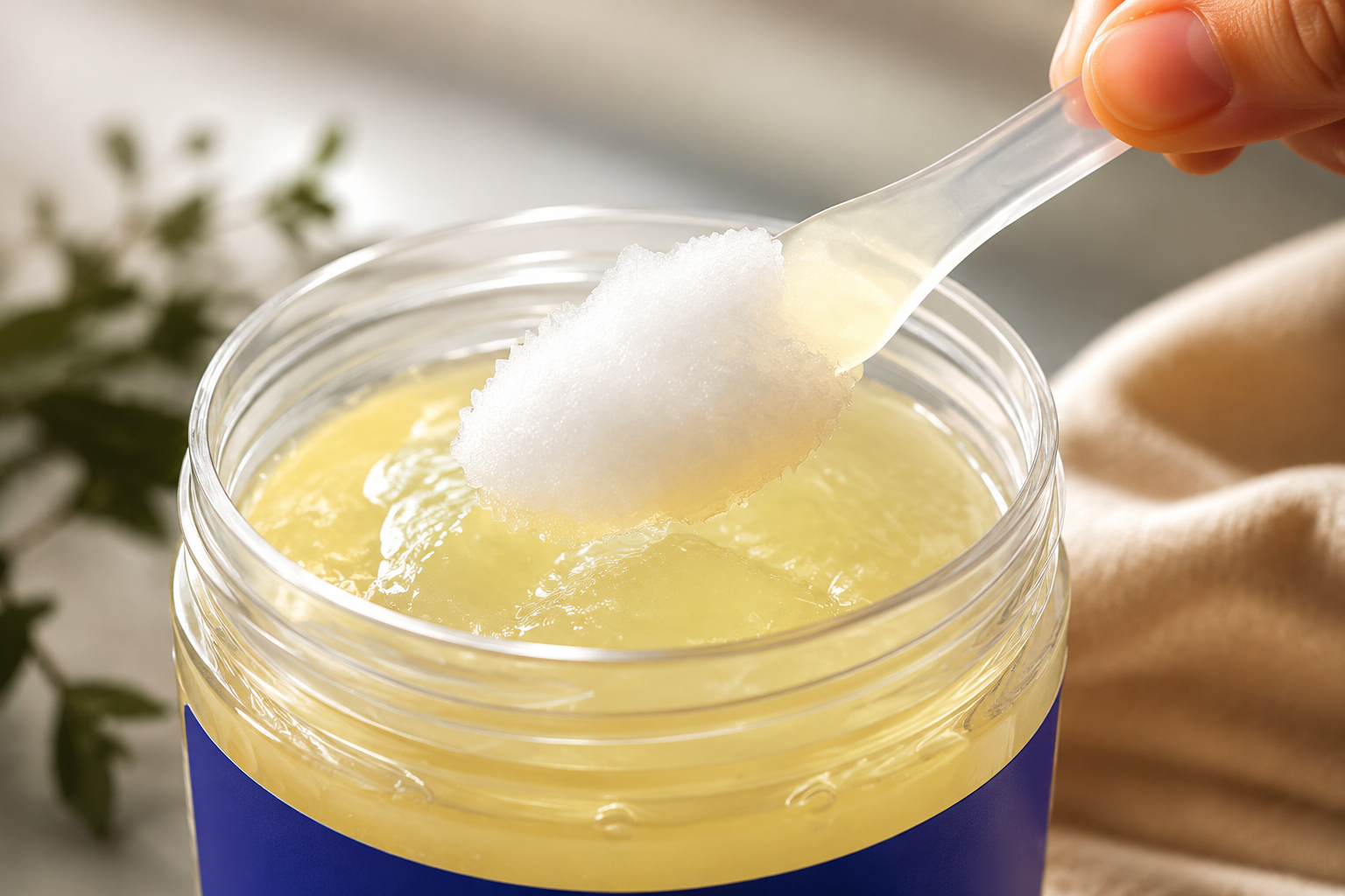 Mascarilla facial ultra hidratante con vaselina y aceite de coco