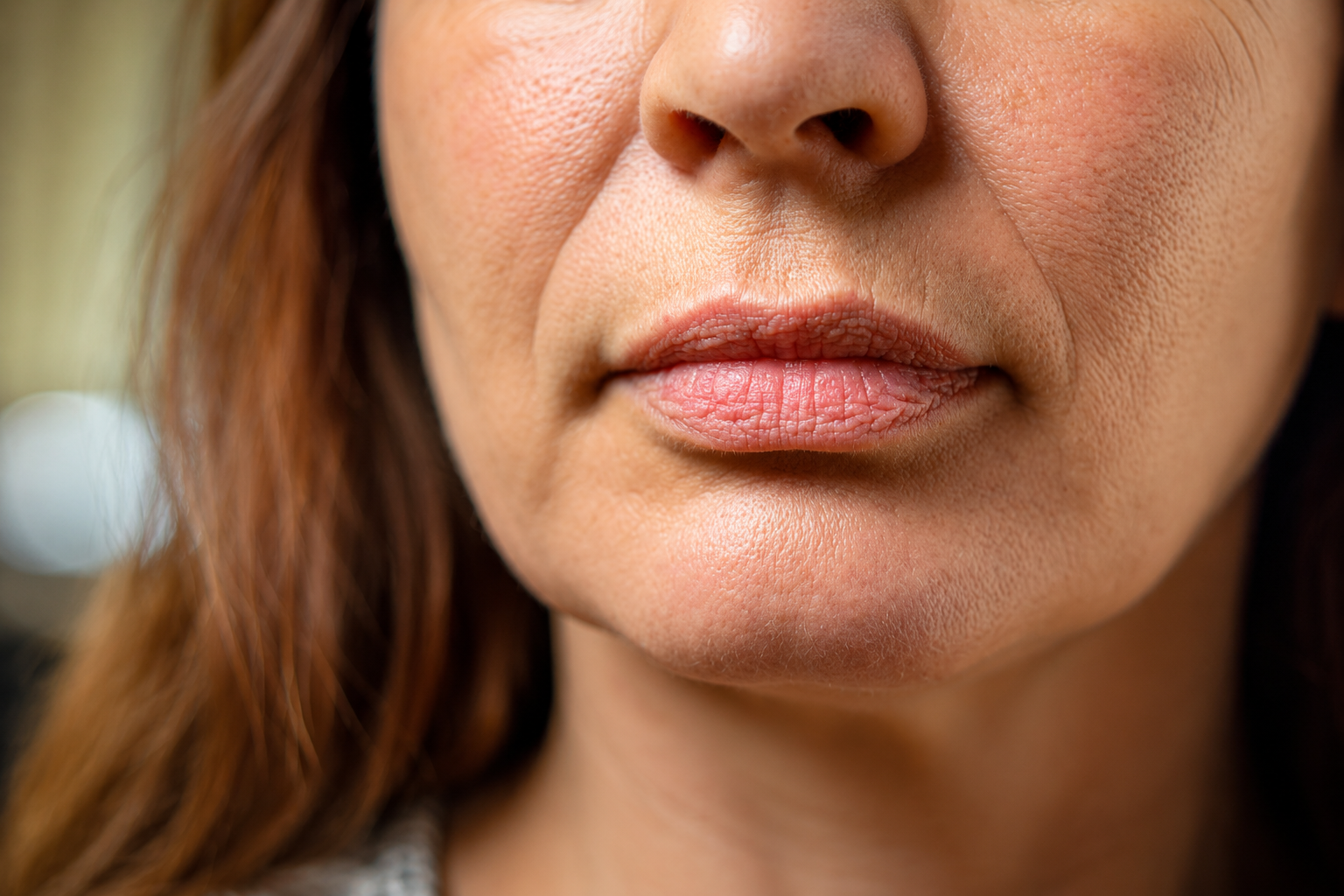 Mascarilla para combatir las arrugas de expresión alrededor de los labios