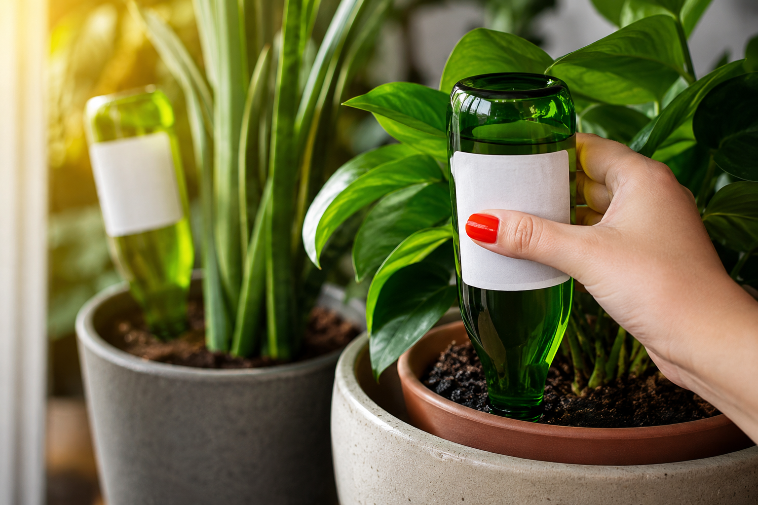 Plantar en botellas reutilizadas: una solución práctica para los principales problemas de las plantas
