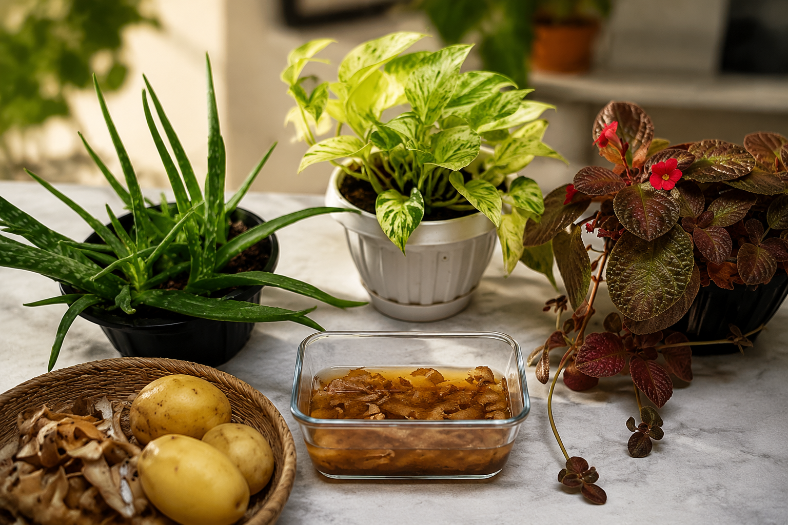 Por qué no debes tirar las cáscaras de papa si cultivas orquídeas