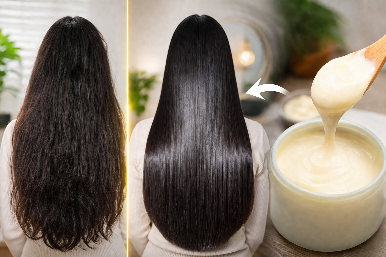 Queratina natural: aprende a alisar el cabello sin productos químicos usando ingredientes naturales