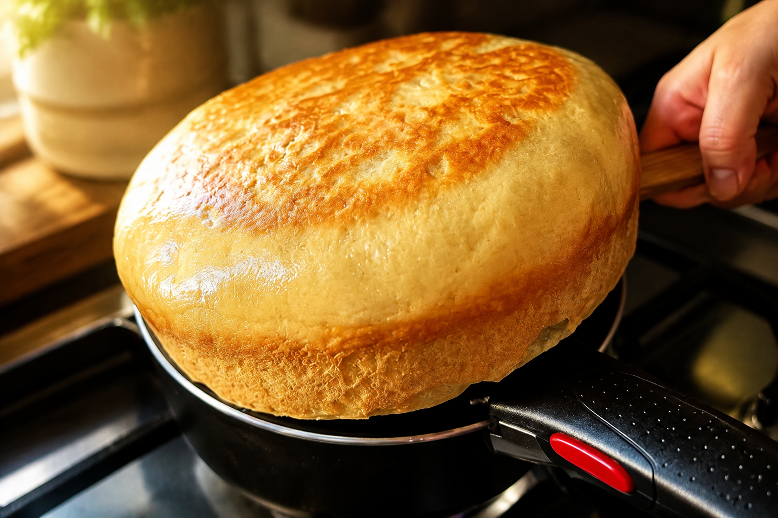 Solo 1 papa y vinagre: dejo de comprar pan porque es delicioso