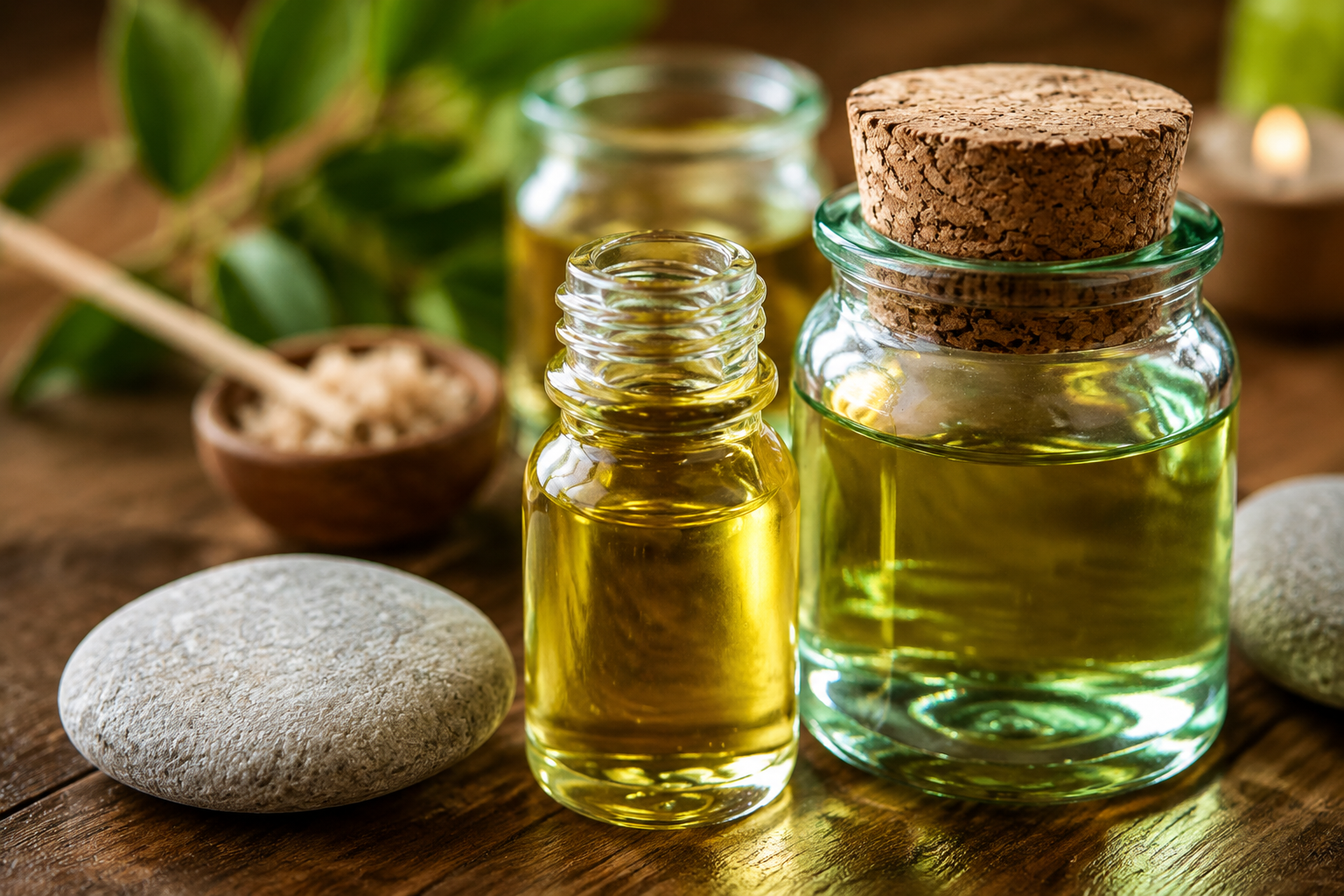 Un ambientador casero con aceites esenciales