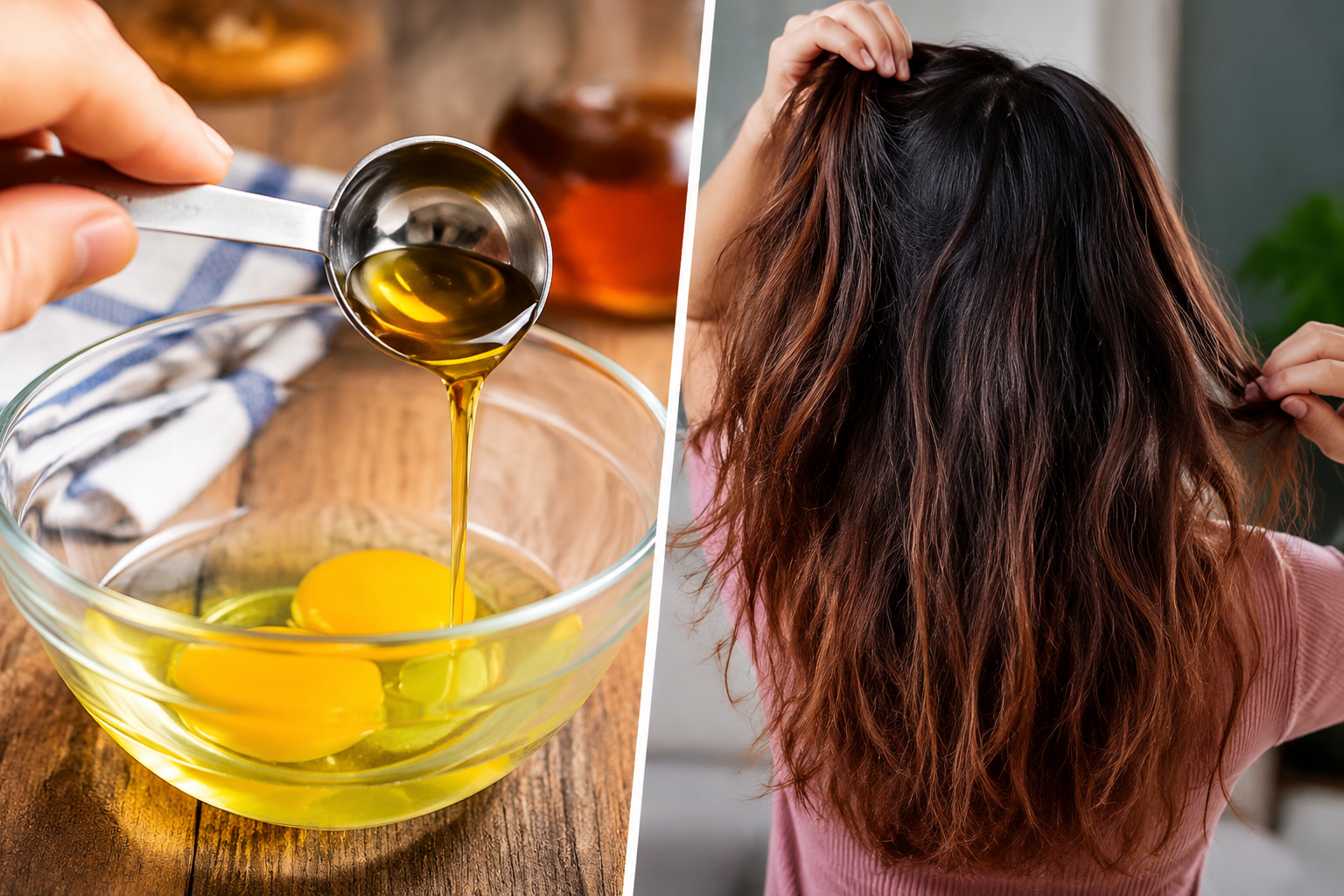 Una mascarilla casera para reparar el cabello frágil desde la primera aplicación