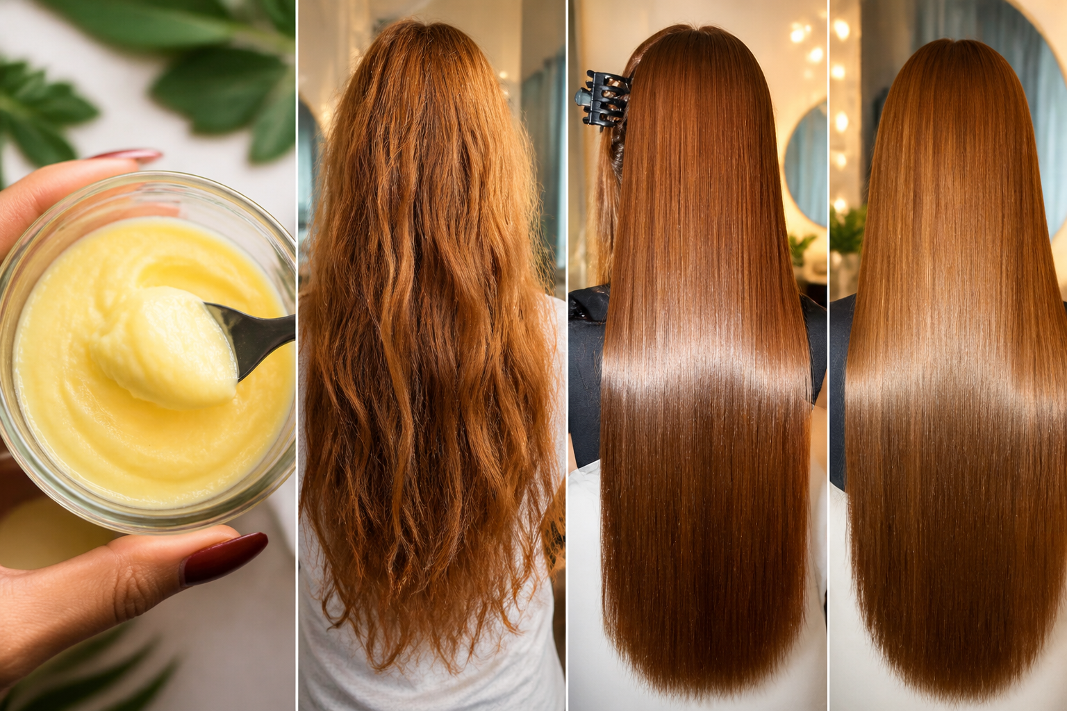 Una mascarilla casera para reparar y nutrir el cabello frágil desde la primera aplicación