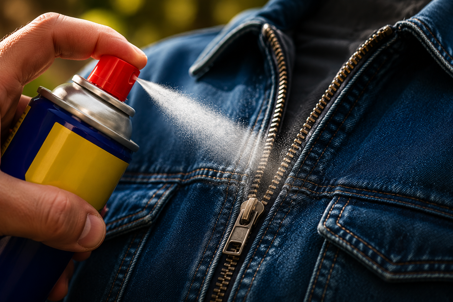 WD-40: La Solución Efectiva para Desatascar una Cremallera Atascada