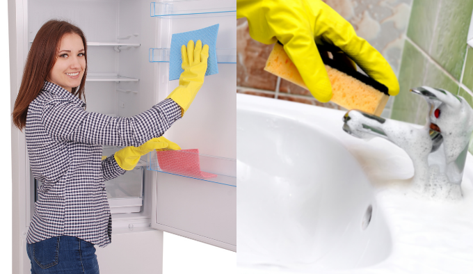 Consejos para la limpieza del hogar: frigorífico, grifos, zapatillas y colchones.