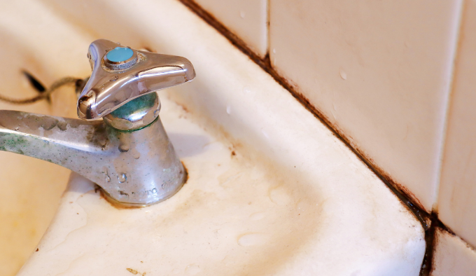 Elimina el moho negro del silicón del baño en solo 30 minutos