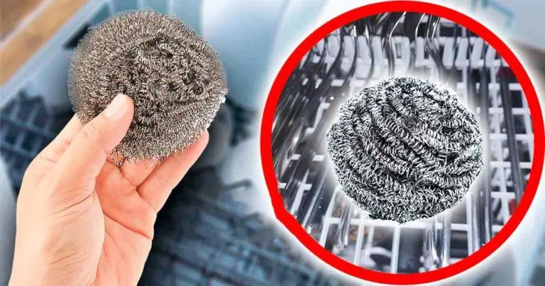 ¿Por qué deberías poner una esponja de acero inoxidable en el lavavajillas?