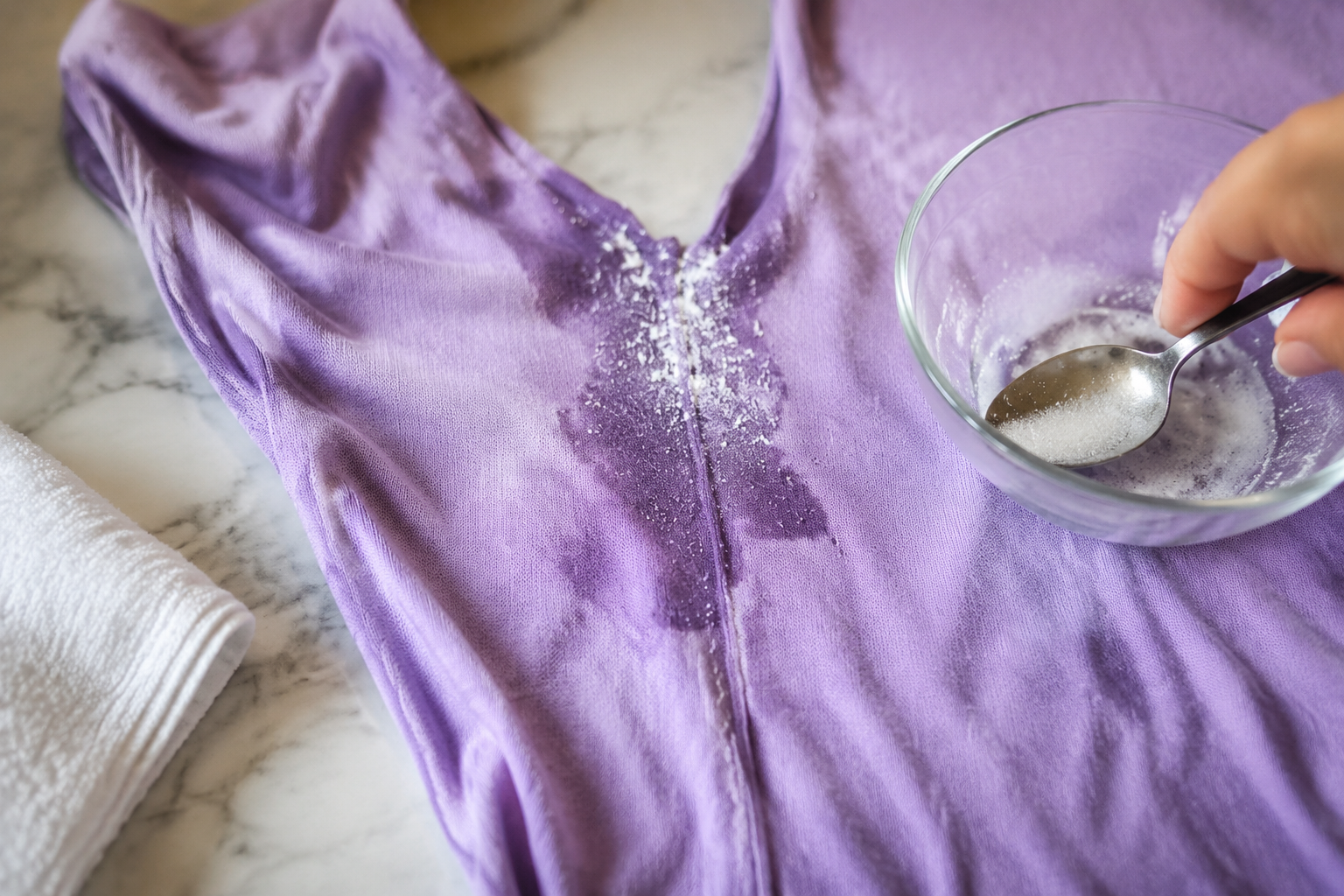 ¿Mancha de lejía en la ropa? 8 trucos efectivos para quitarla