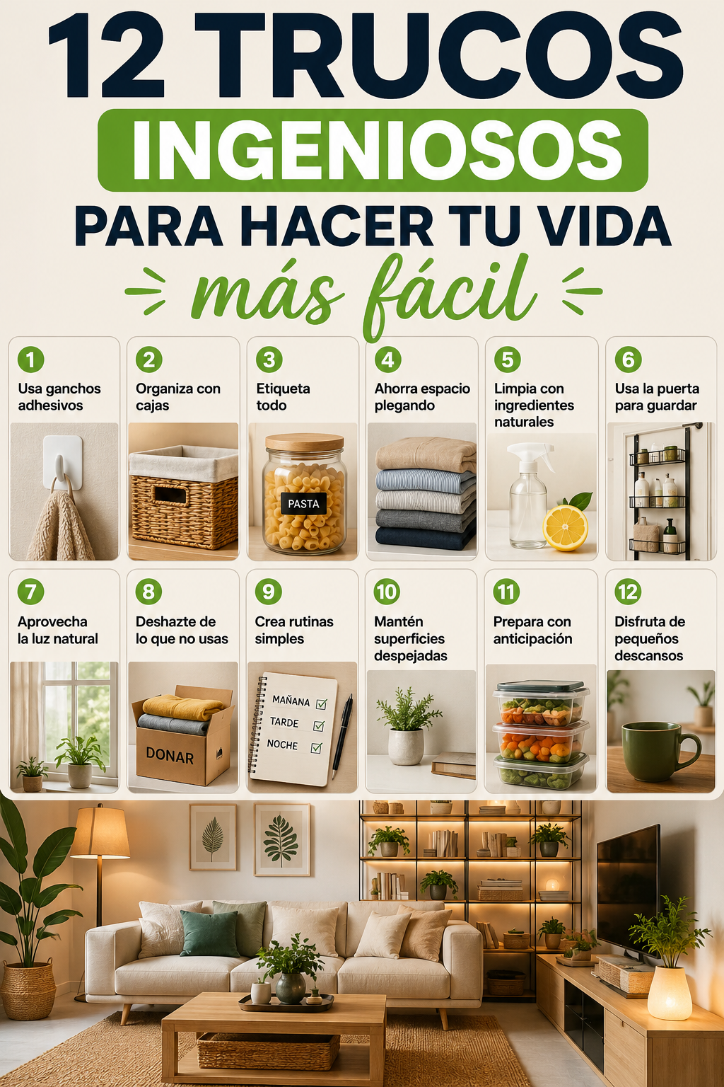 12 trucos ingeniosos para hacer tu vida más fácil