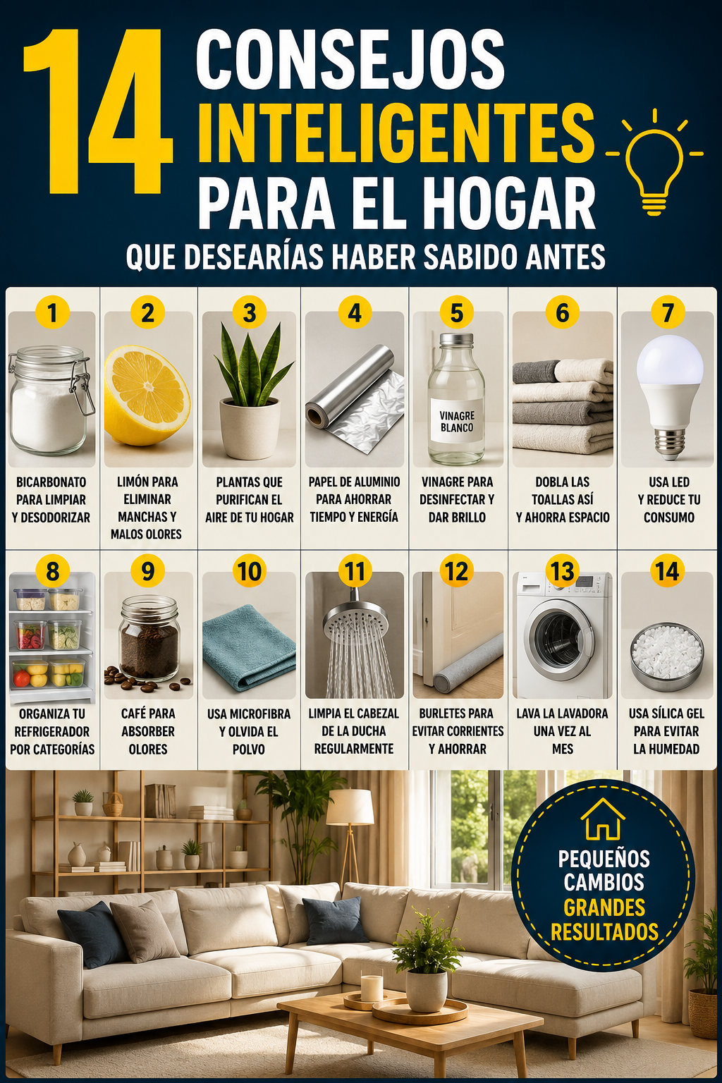 14 consejos inteligentes para el hogar que desearías haber sabido antes