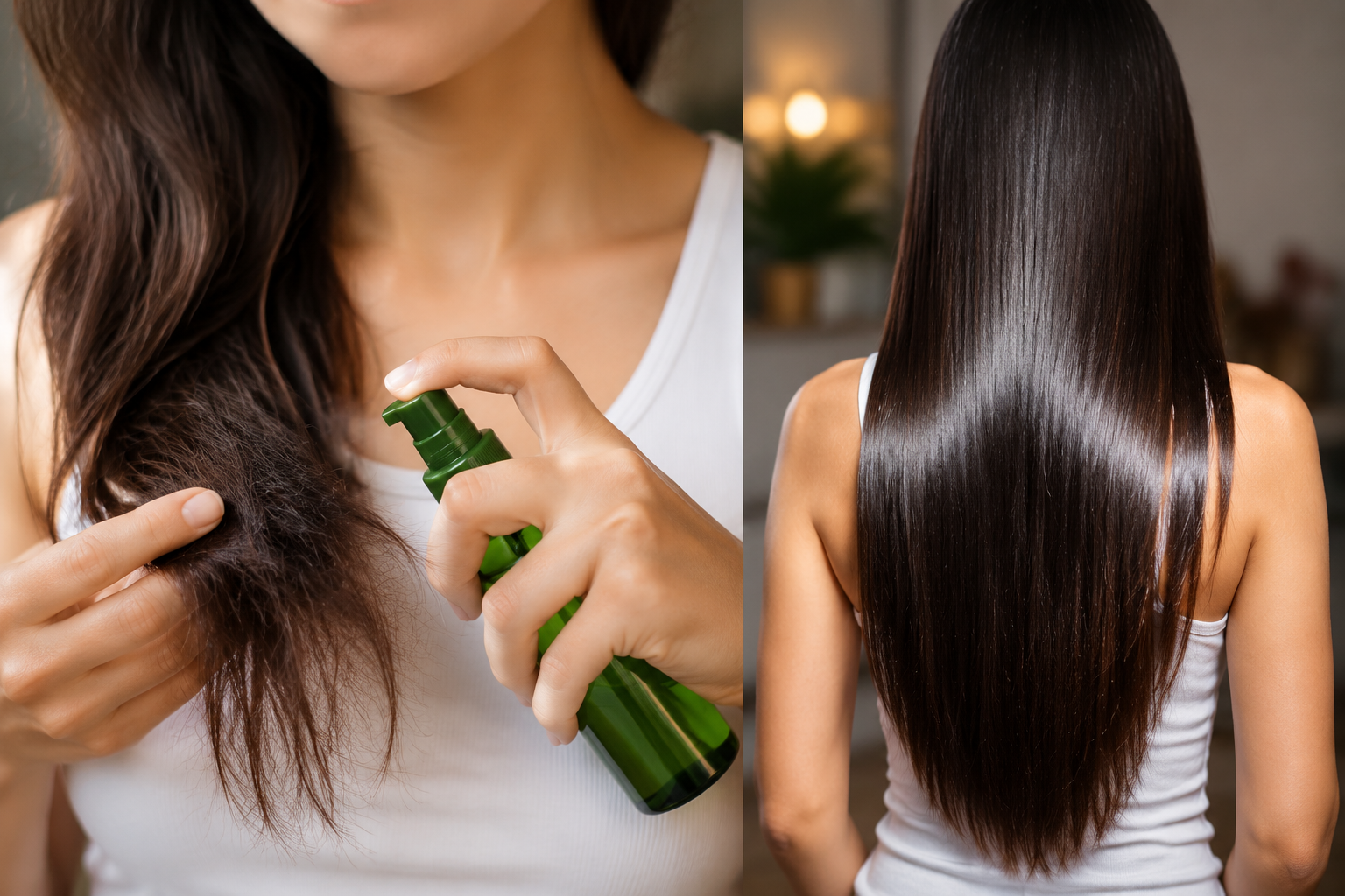 4 aceites para tener un cabello larguísimo y eliminar las puntas abiertas