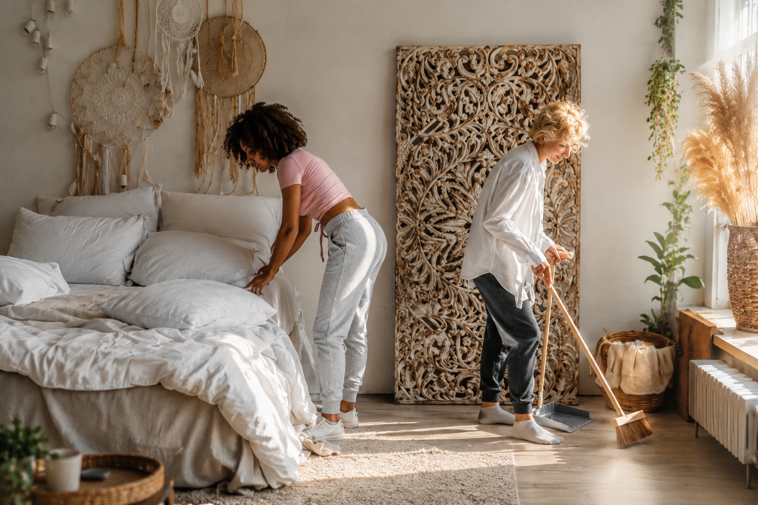 8 consejos para organizar la limpieza del hogar sin estrés