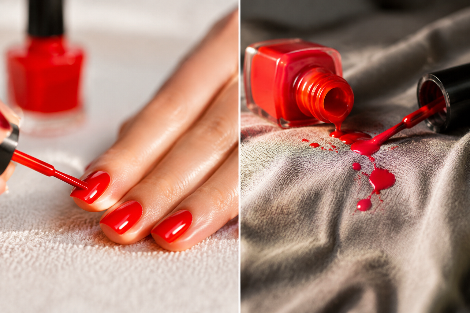 8 métodos para eliminar las manchas de esmalte de uñas