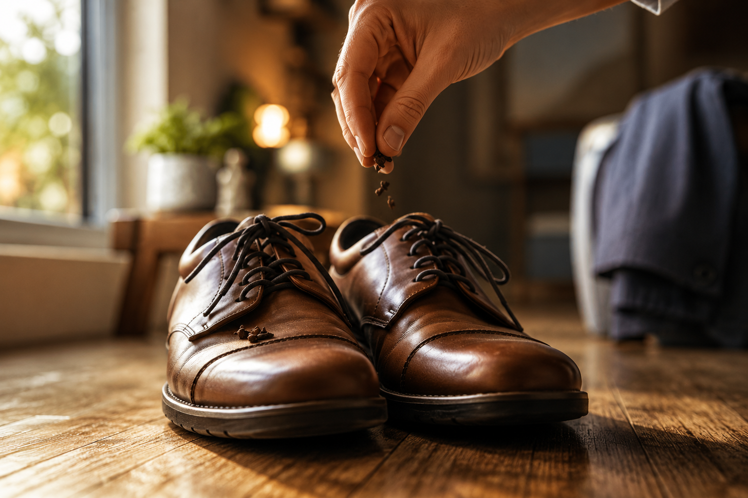 Clavos de olor en tus zapatos: el truco natural que elimina el mal olor