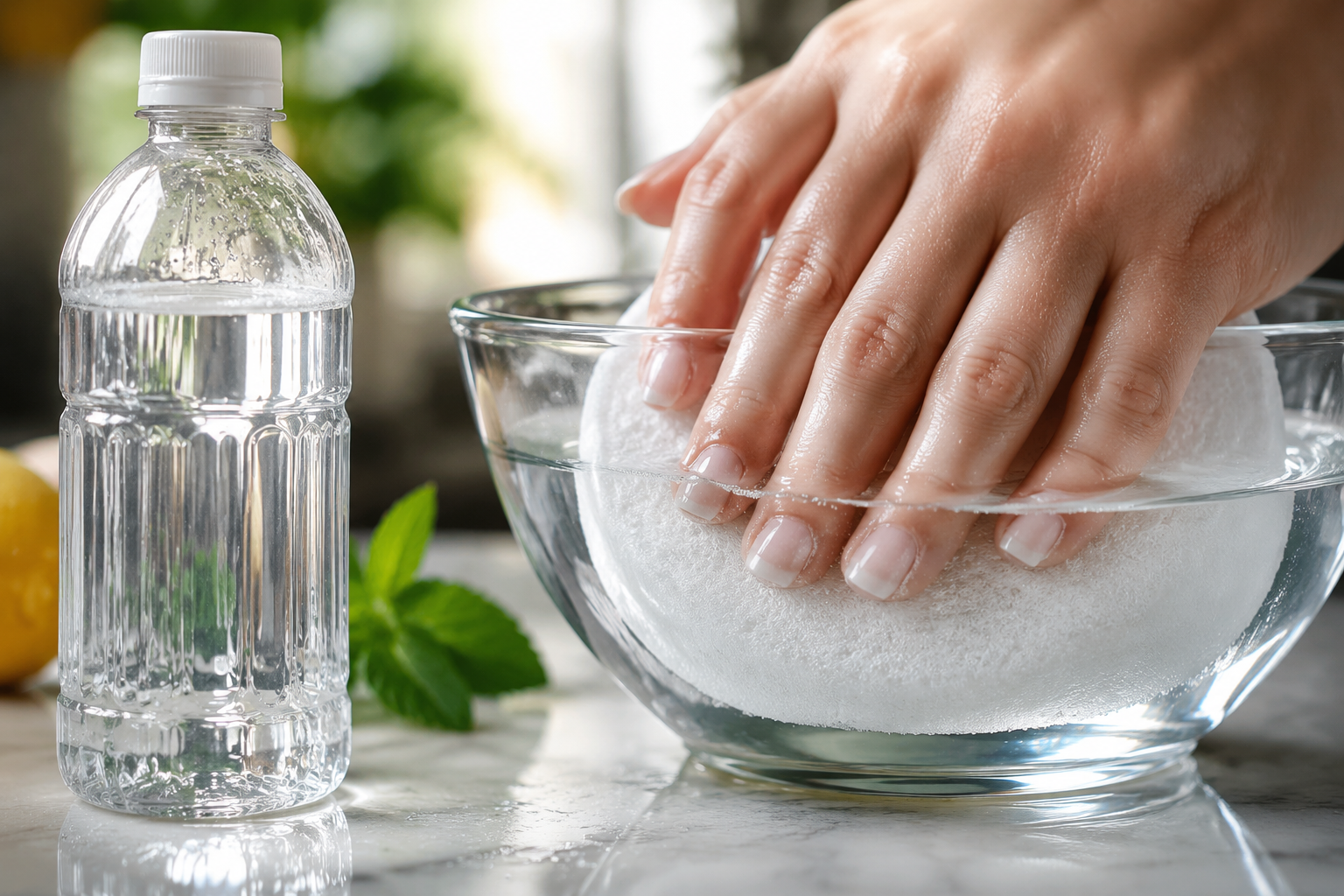 Cómo cuidar tus uñas naturalmente con vinagre