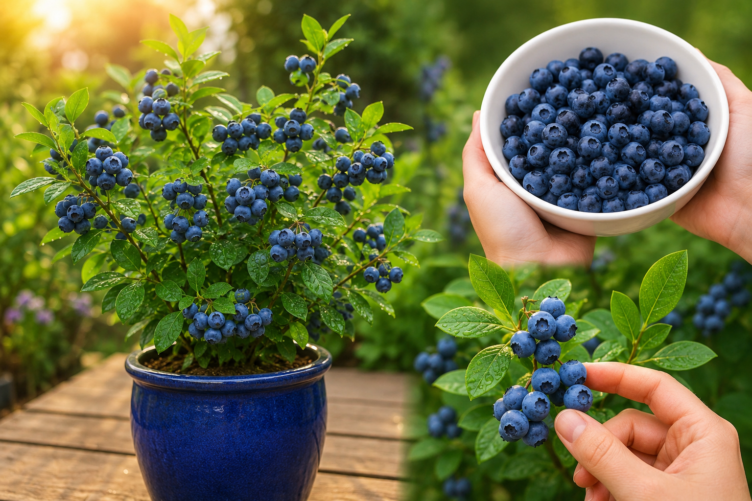 Cómo cultivar arándanos en macetas en casa: ideal para espacios pequeños y cosechas abundantes
