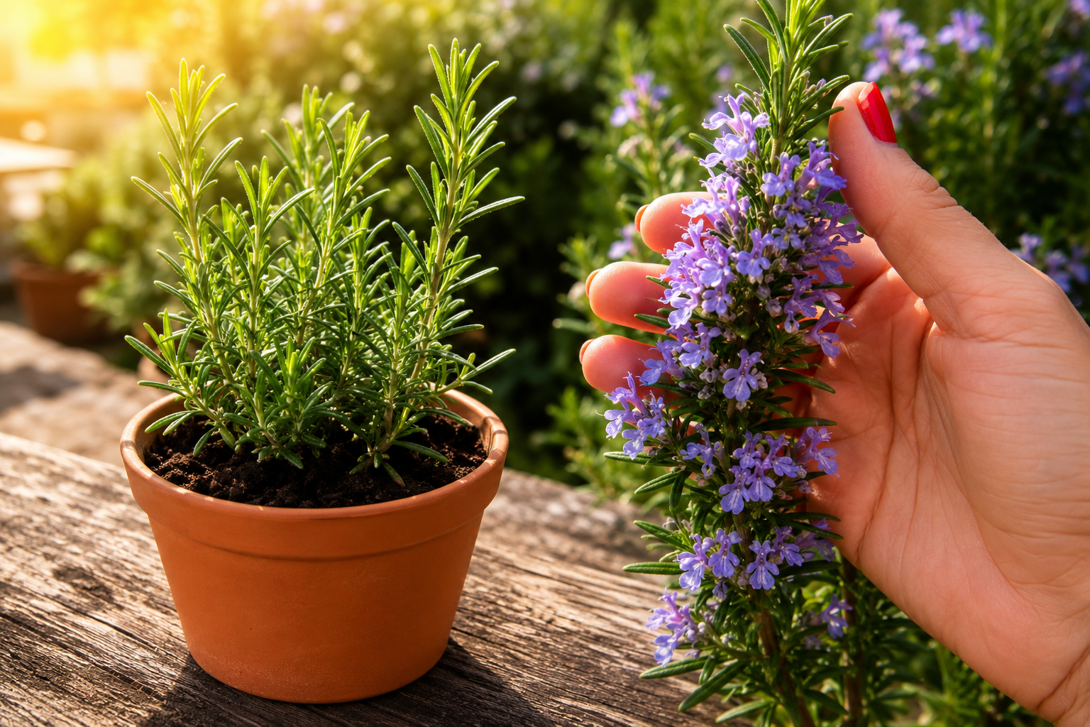 Cómo cultivar romero para llenar tu hogar de aroma natural