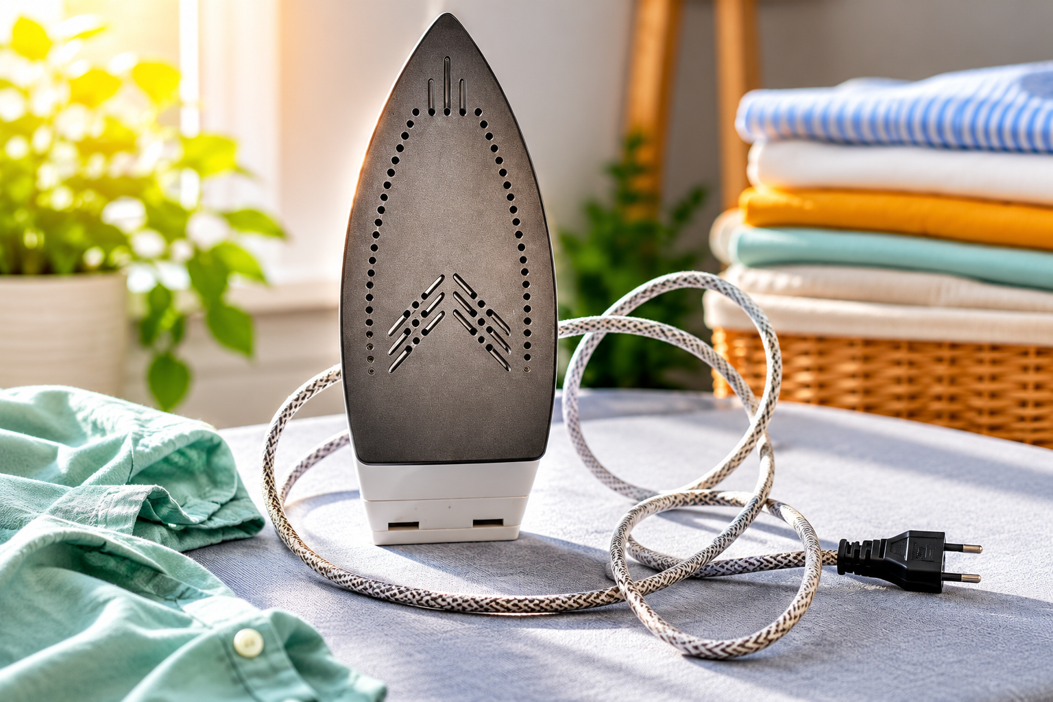 Cómo limpiar la plancha de la ropa con un remedio casero