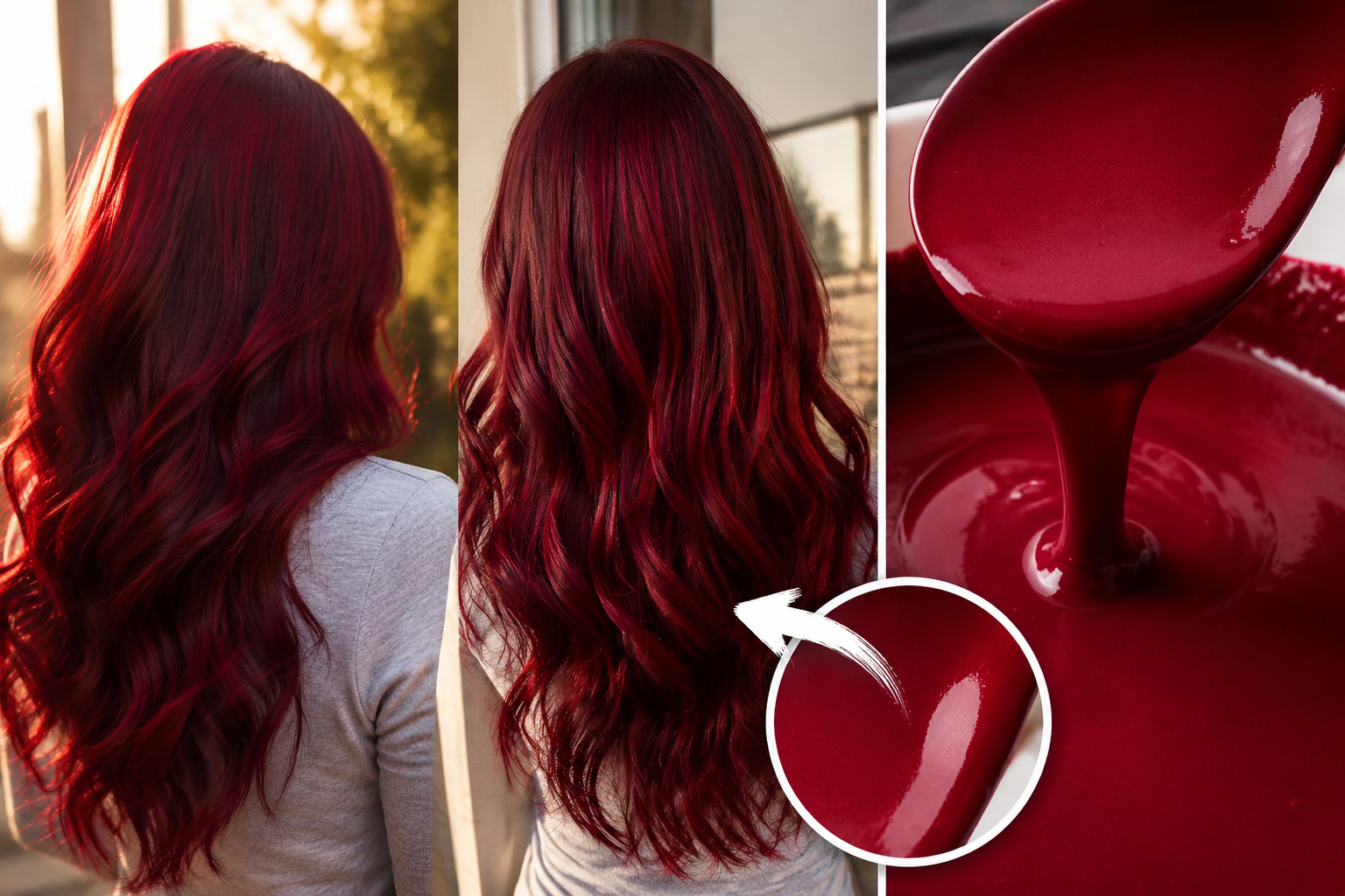 Cómo lograr un tinte rojo natural para el cabello en dos pasos sencillos