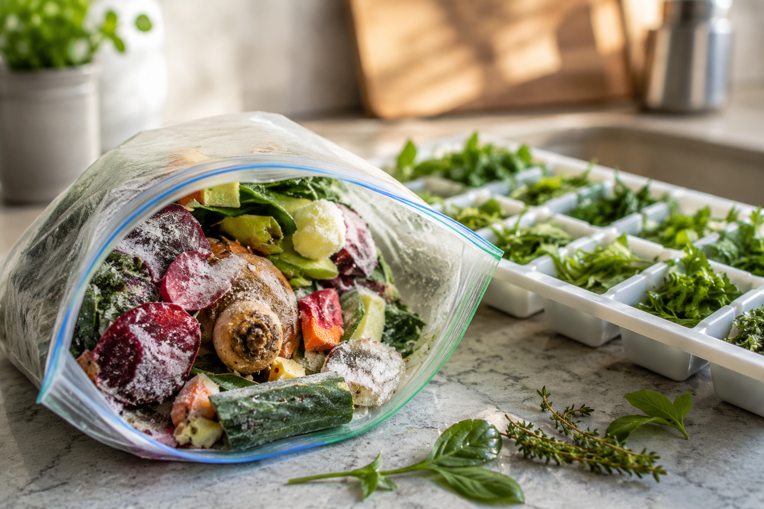 Congelar frutas, verduras y hierbas: 5 consejos para conservarlos todo el invierno