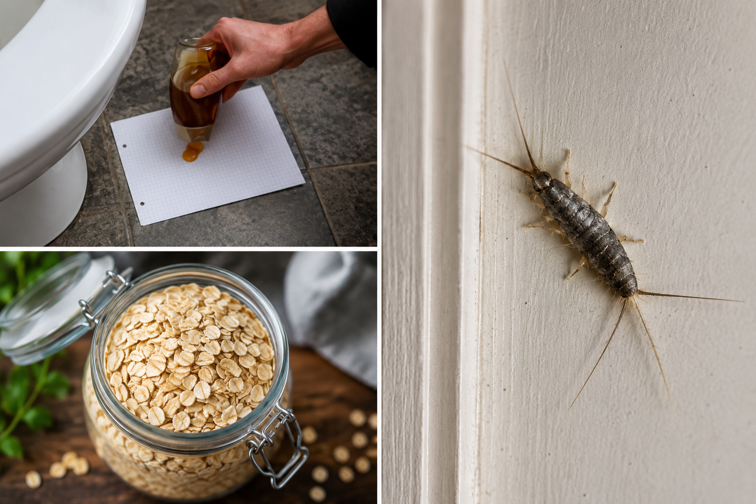 Consejos para eliminar las pececillas de plata de tu hogar y evitar que regresen jamás