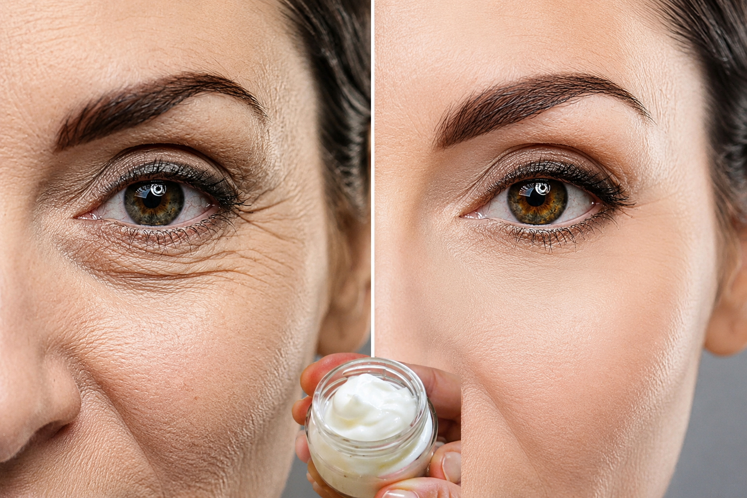 Crema natural para el contorno de ojos: la fórmula que rejuvenece 10 años