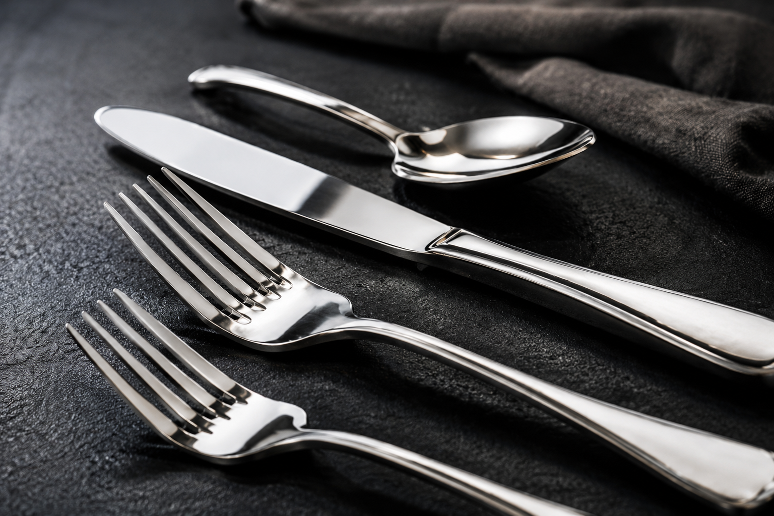 Cubiertos: cómo limpiar los de acero y plata de forma natural