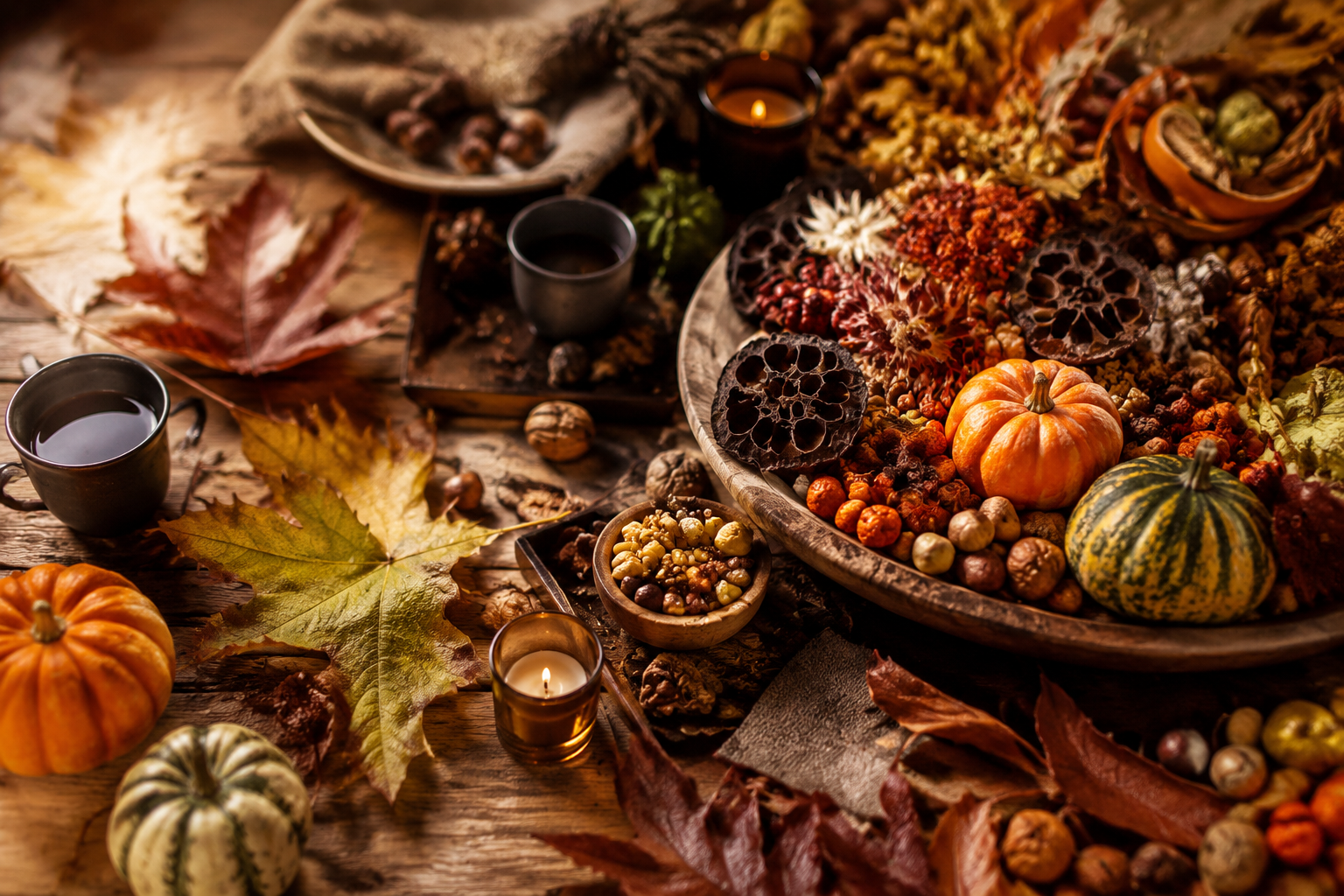 Decorar la casa en otoño: cómo hacerlo con elementos naturales