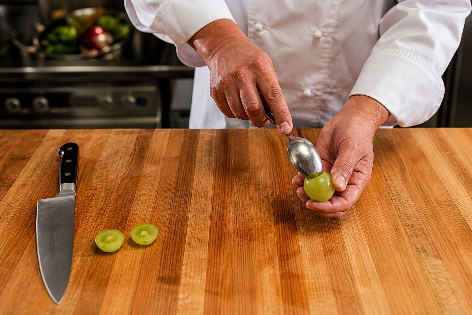 El método para pelar un kiwi con una cuchara en 30 segundos