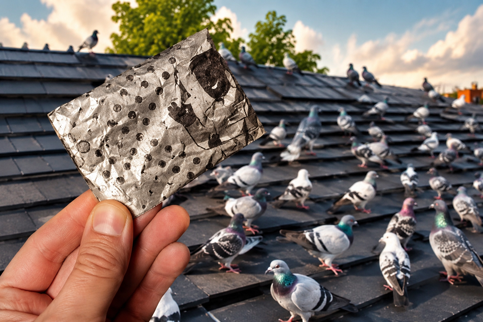 El truco casero más efectivo para que las palomas no vuelvan jamás