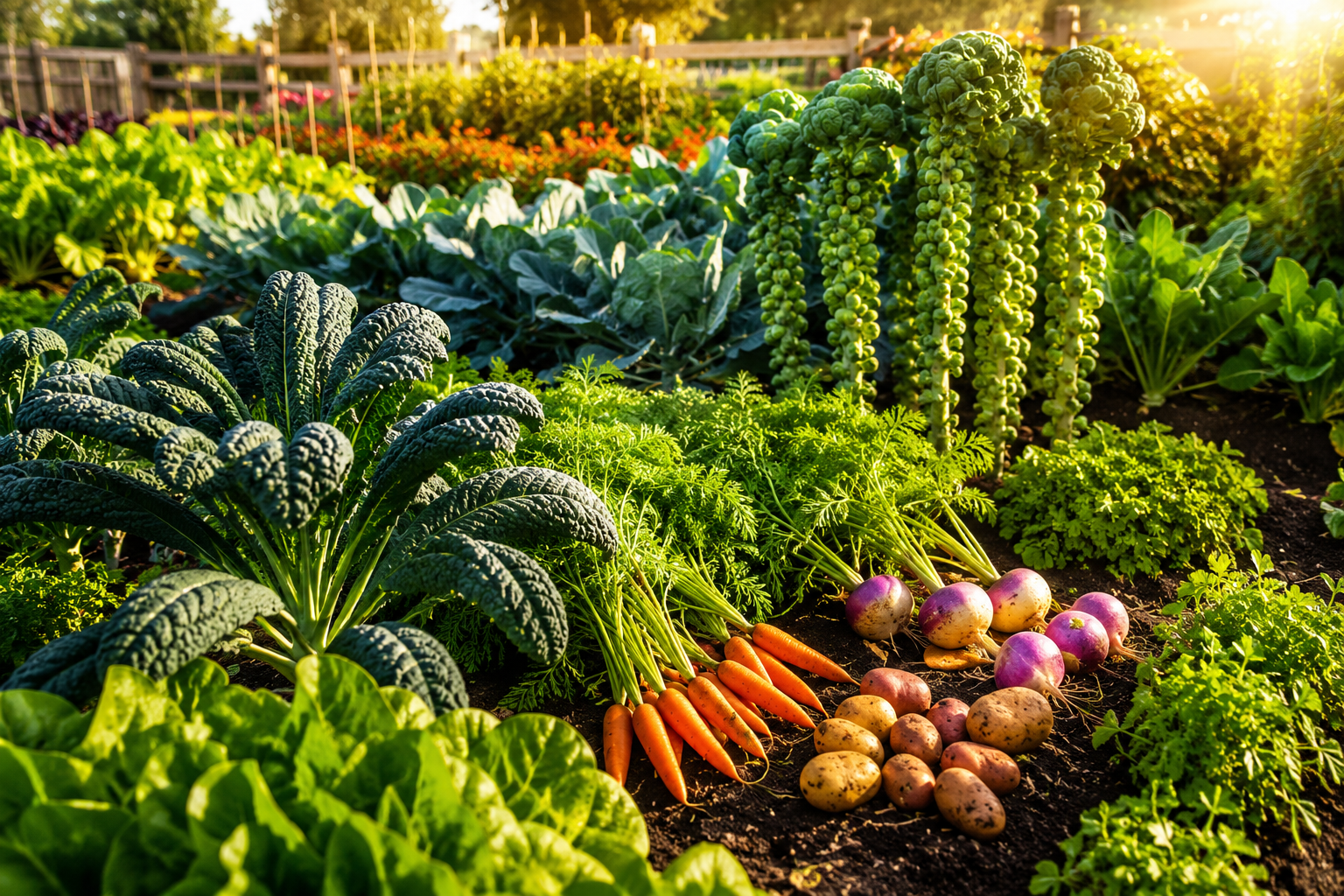 Los mejores vegetales para plantar en otoño y obtener cosechas abundantes