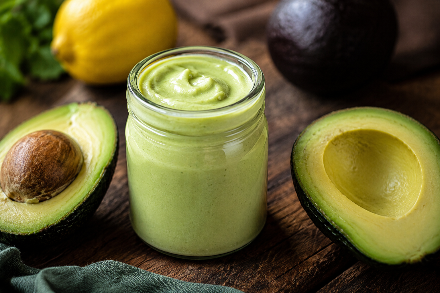 Mayonesa de aguacate: sabrosa, saludable, vegetariana y adecuada para la dieta