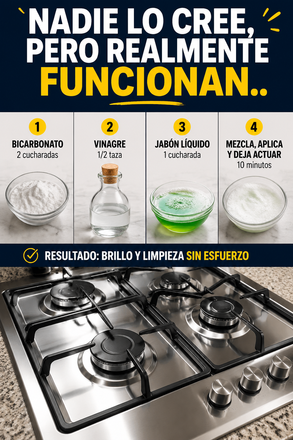 Nadie lo cree, pero realmente funcionan.