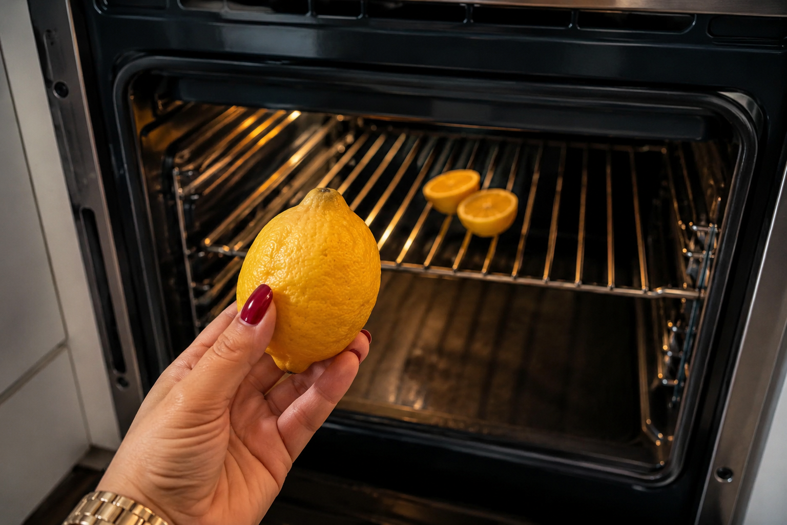 Por qué deberías poner un limón en tu horno al menos una vez al mes