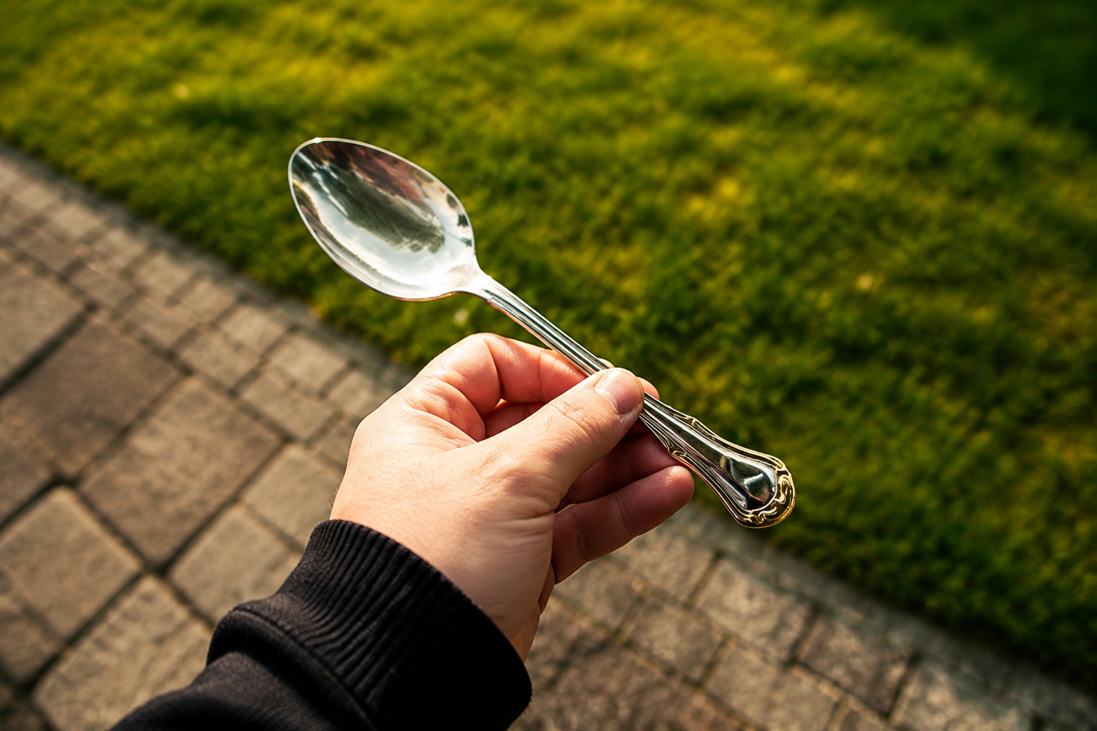 Por qué todos deberían poner una cuchara en el jardín